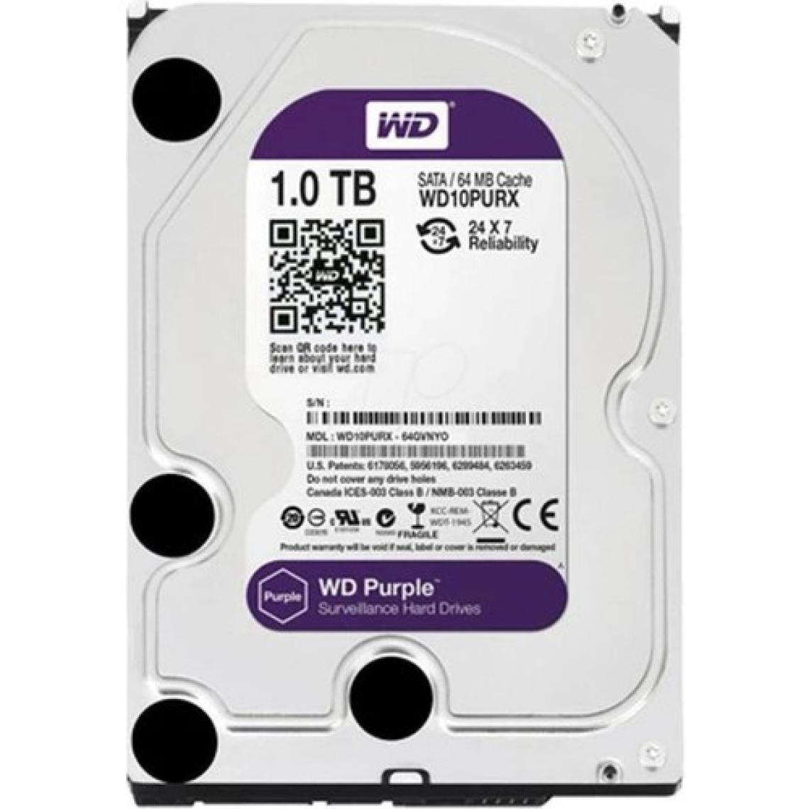 Hd-Wd WD10 Purx 1tb HDD