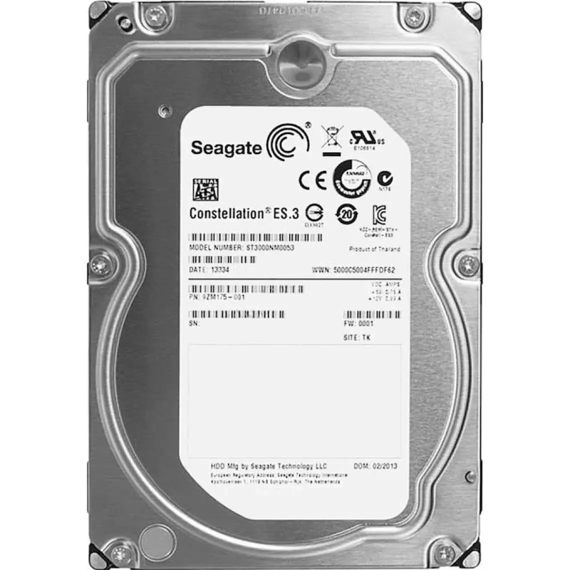 Seagate 3Tb ST3000VX009 SkyHawk 3.5" 256MB 5900Rpm Cache Buffer Disk  Harddisk (İthalat)