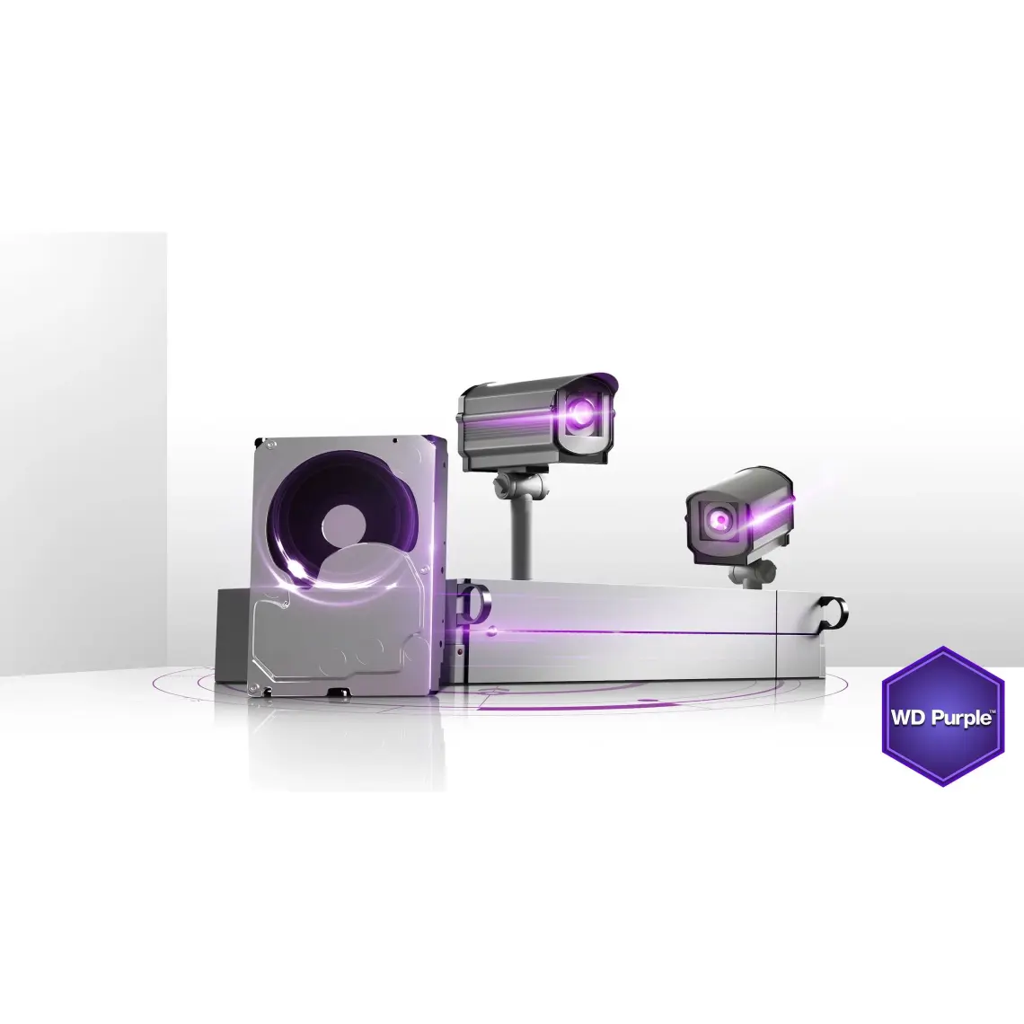 WD 1TB Purple Intellipower Sata 3.0 64MB 3.5" Güvenlik Diski 7X24 (WD10PURX) Harddisk