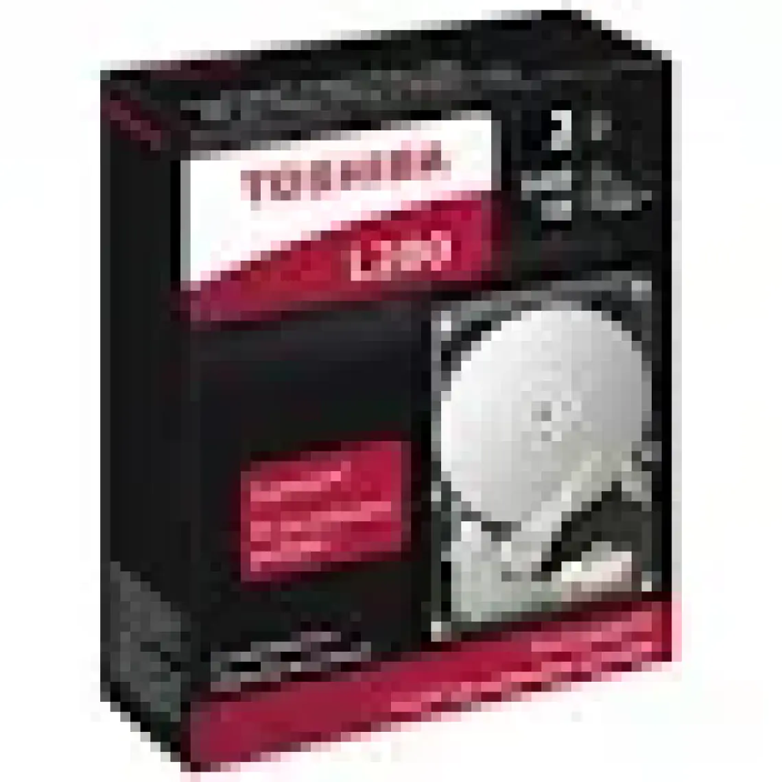 Toshiba L200 2TB 128MB Cache 5400RPM 2.5" Sata 3 Harddisk (HDWL120UZSVA)