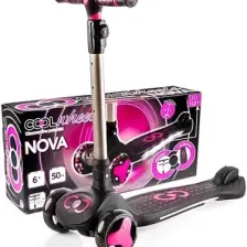 Cool Wheels Uni  Çocuk Pembe Nova Işıklı Scooter Nova