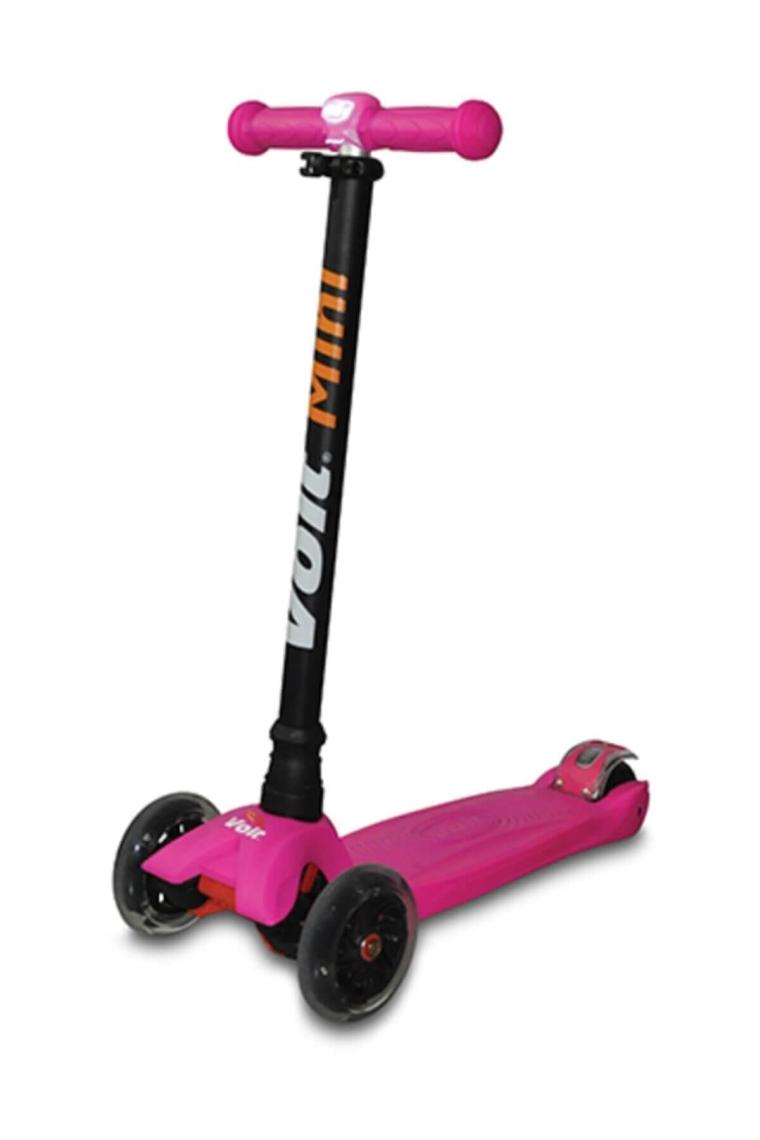 Voit 218 Işıklı 3 Teker Scooter Fuşya Scooter