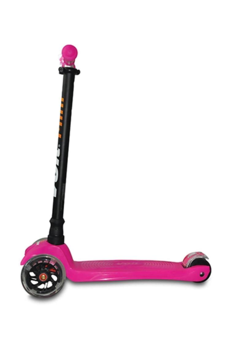 Voit 218 Işıklı 3 Teker Scooter Fuşya Scooter