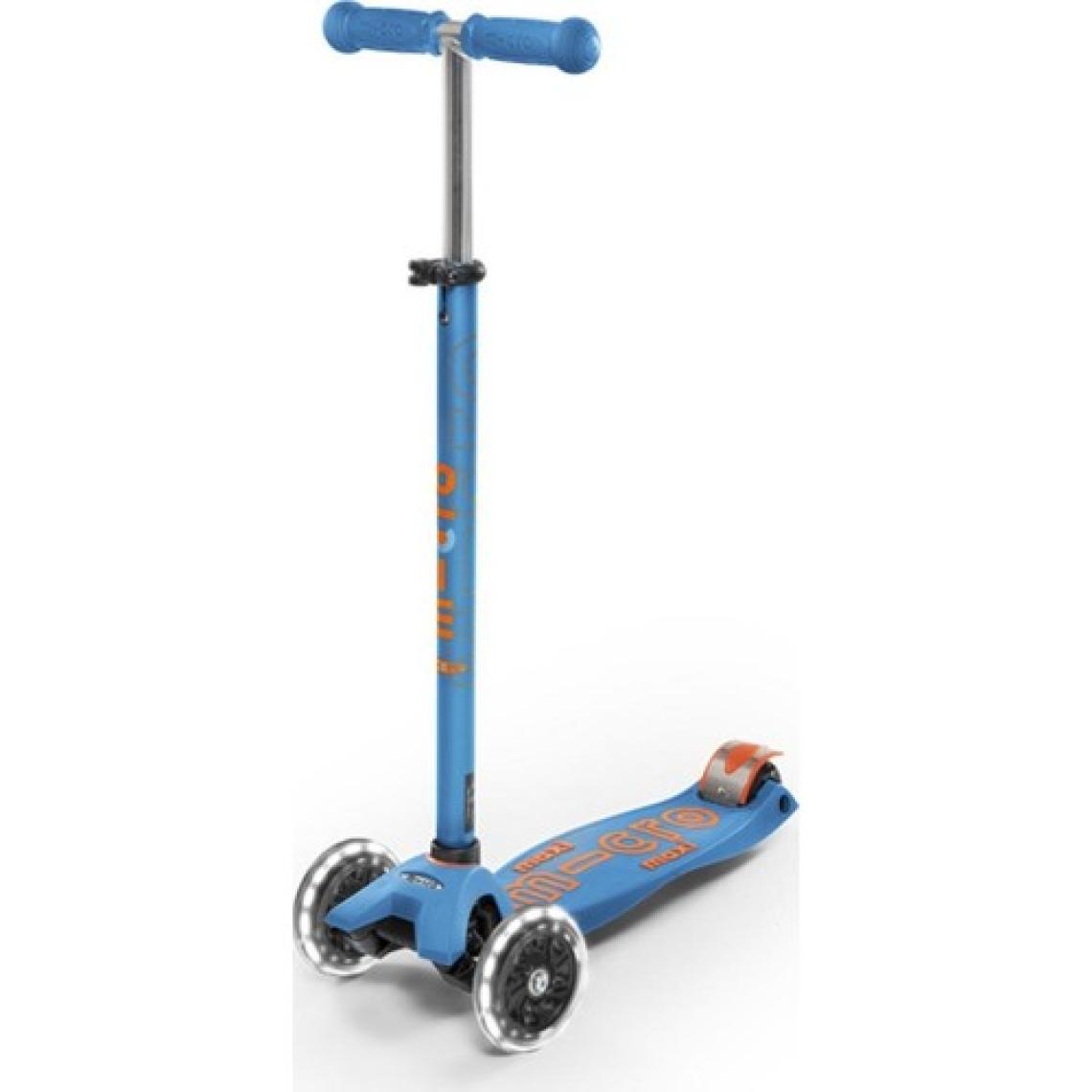 Maxı Mıcro Deluxe Carıbbean Blue (LED) Scooter