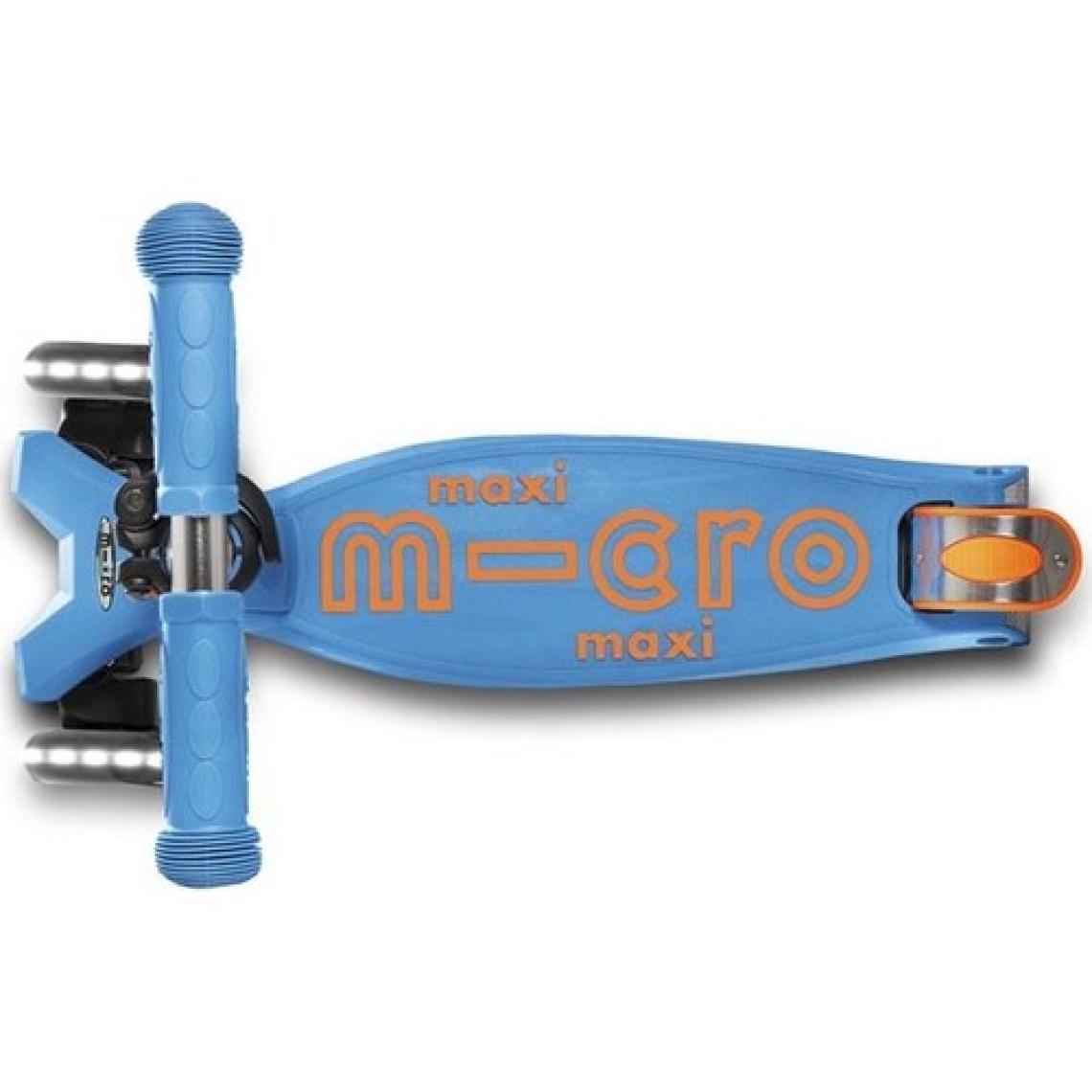 Maxı Mıcro Deluxe Carıbbean Blue (LED) Scooter