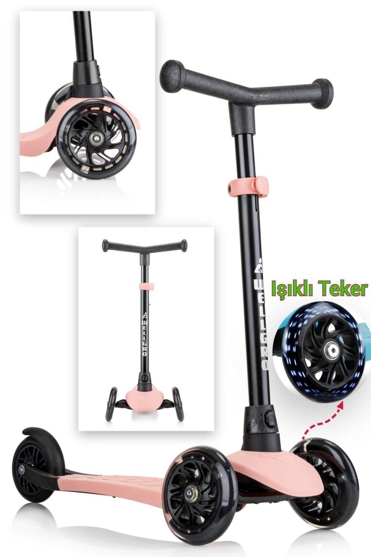 Jusso 3 Tekerli Yükseklik Ayarlı Scooter