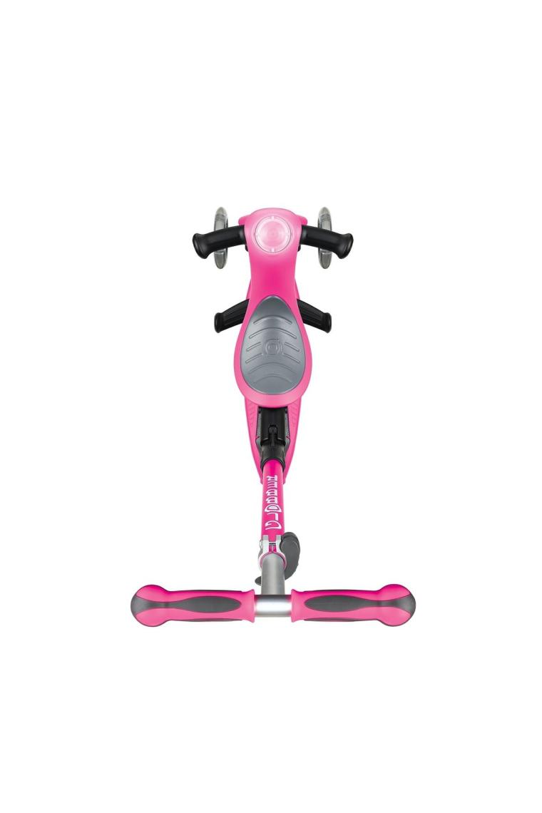 Globber Go Up Deluxe Play Pembe 3 Tekerlekli Oturaklı Işıklı Çocuk Scooter