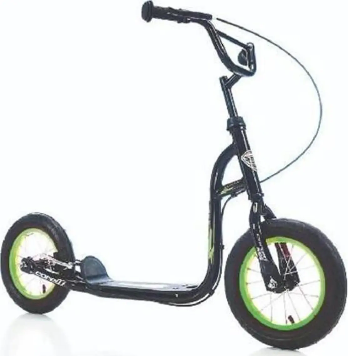Corelli Slıppy Scooter V 12 Jant Siyah Yeşil