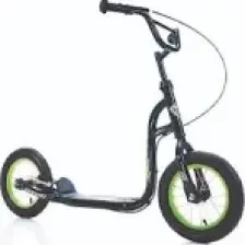 Corelli Slıppy Scooter V 12 Jant Siyah Yeşil