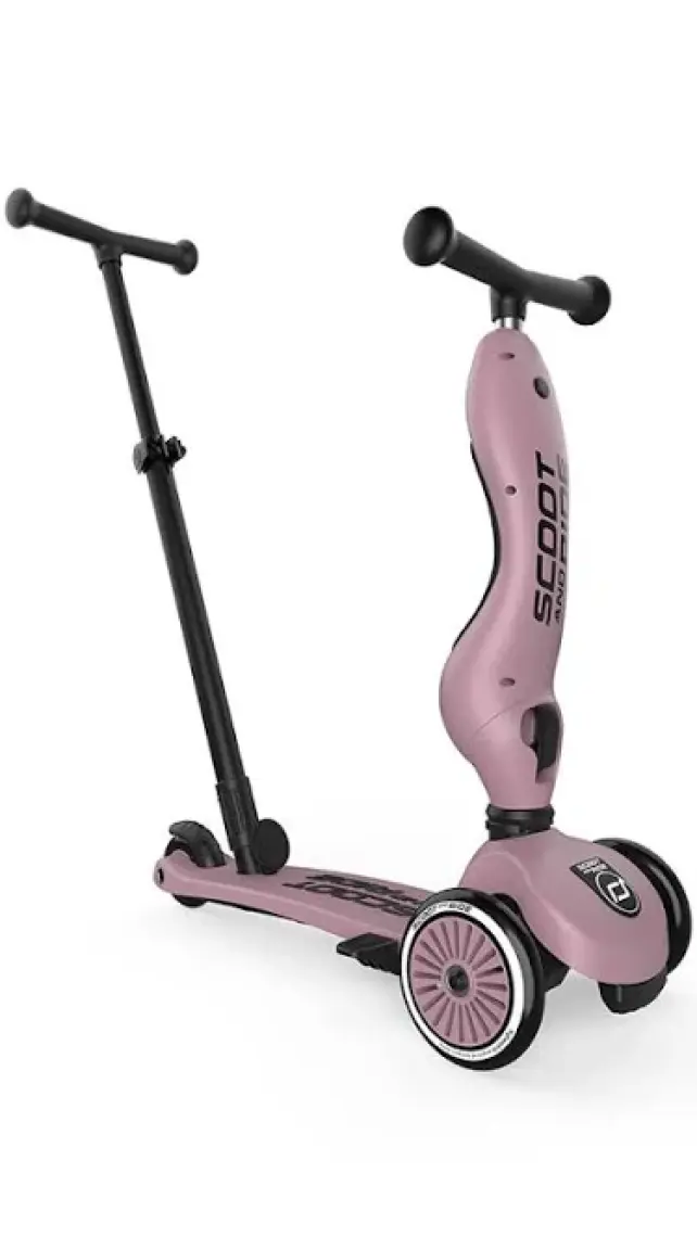 Scoot And Ride Push And Go Ebeveyn Kontrollü Çocuk Scooter Wildberry 240527-00069