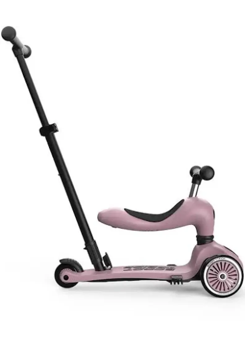 Scoot And Ride Push And Go Ebeveyn Kontrollü Çocuk Scooter Wildberry 240527-00069