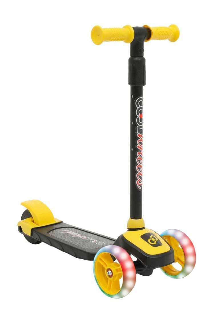 Furkan Toys Cool Wheels 3 Yaş ve Üzeri Sarı Twist Scooter