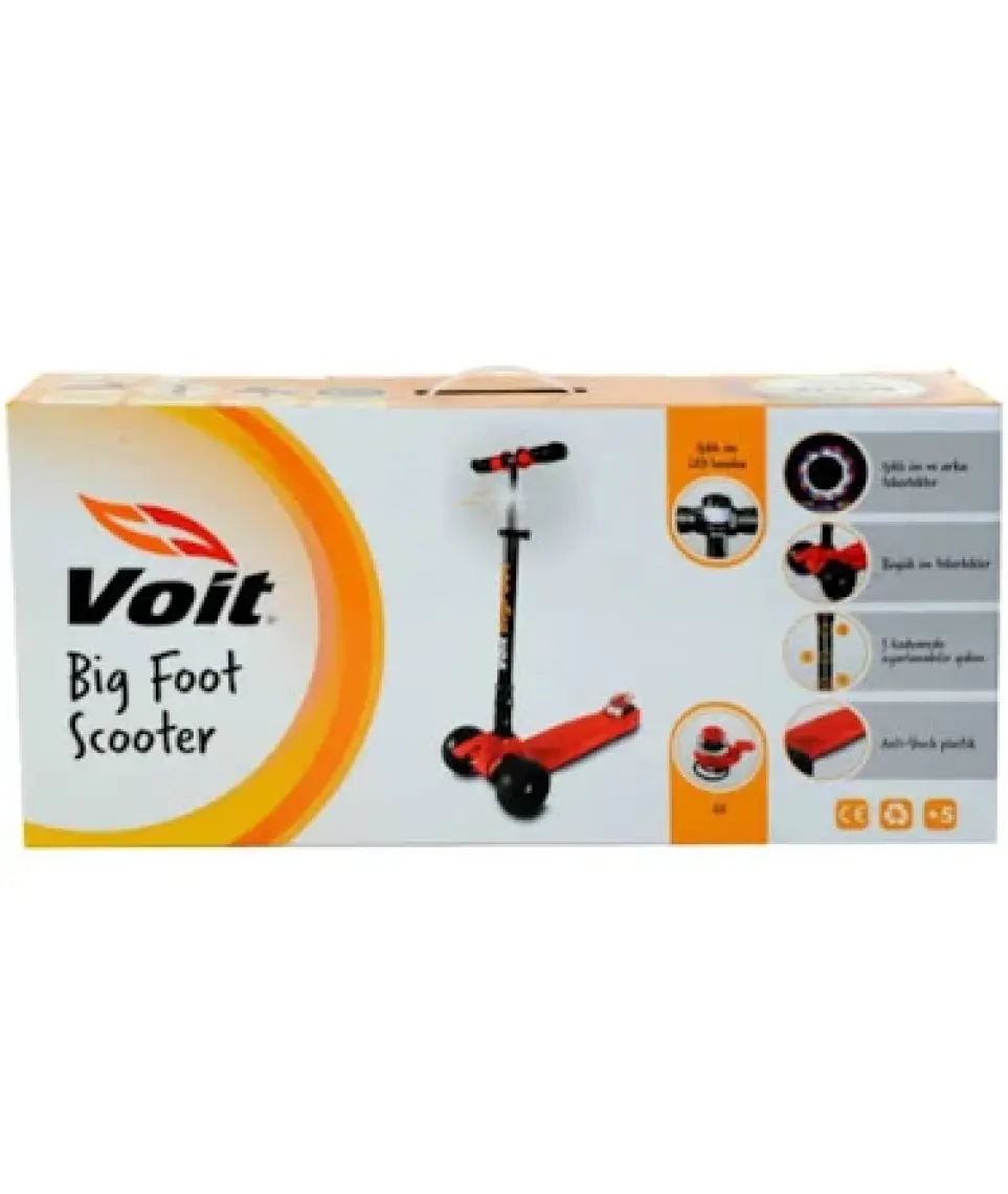 Voit 218C Çocuk Kırmızı Scooter