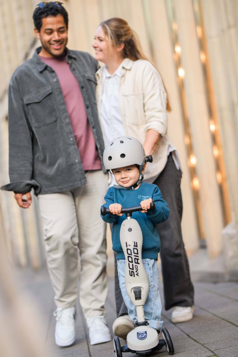 Scoot And Ride Push And Go Ebeveyn Kontrollü Çocuk Scooter Wildberry 240527-00069