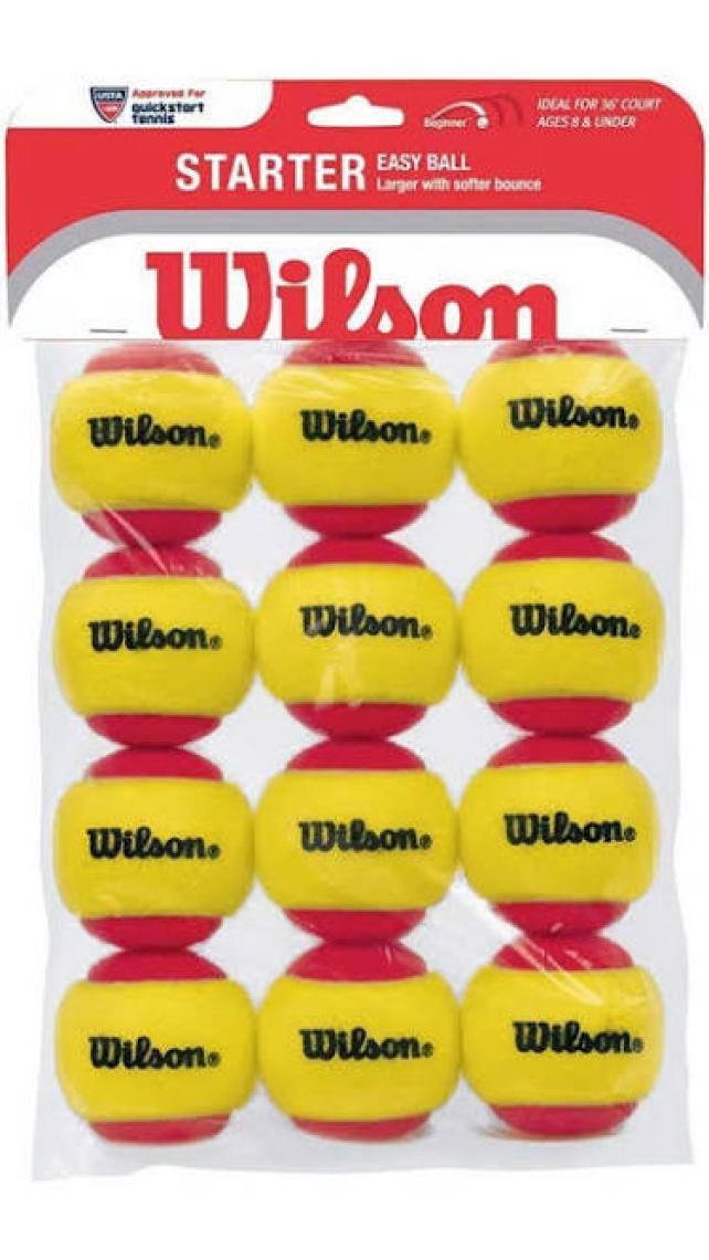 Wilson Tenis Topu Started Jr. 12Li Çocuk Mix Spor Malzemesi Top WRT137100