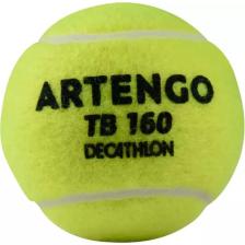 ARTENGO Tenis Topu - Sarı - 3'lü - TB160