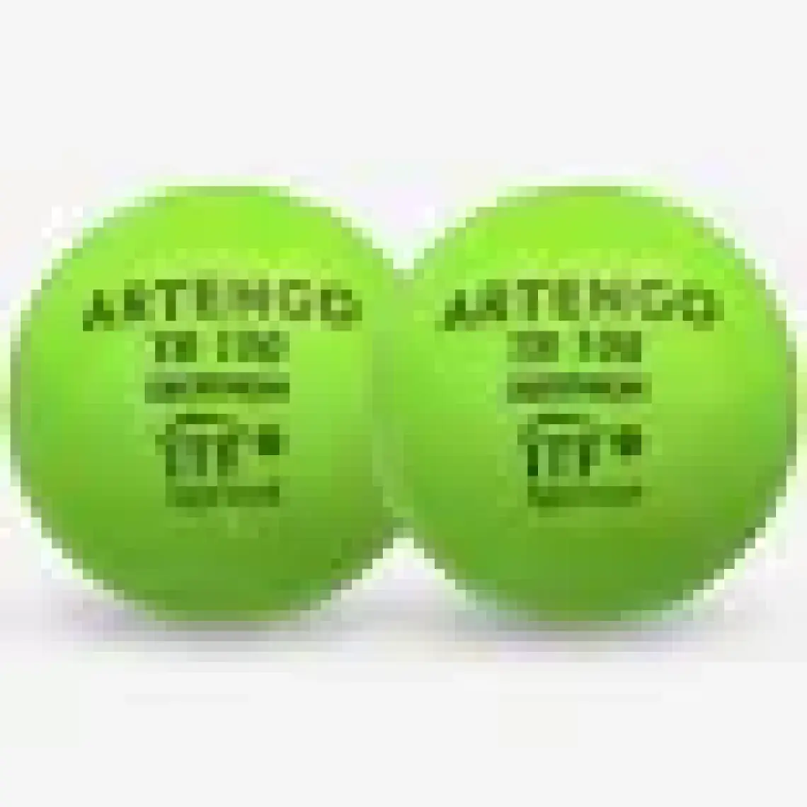 Decathlon Artengo Sünger Tenis Topu - 9 Cm - 2 Adet - Yeşil - Tb100