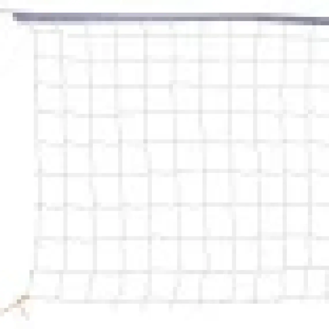 USR VOLF15 15x15 Cm Göz Aralıklı Voleybol Filesi