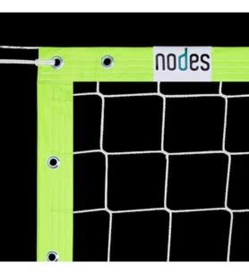 Nodes Neon - Voleybol Filesi - Standart - Yeşil