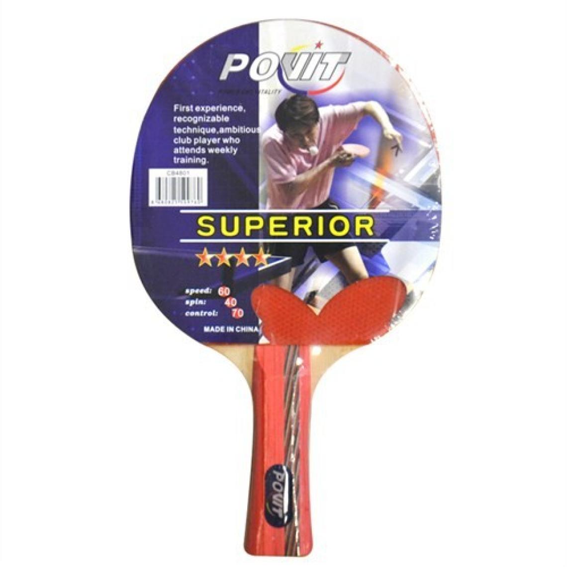 Povit Superior 4 Yıldız Masa Tenisi Raketi