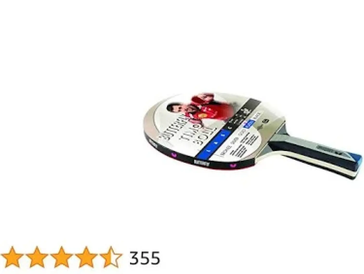 Butterfly Timo Boll Platin Unisex Masa Tenisi Raketi Kırmızı / Siyah