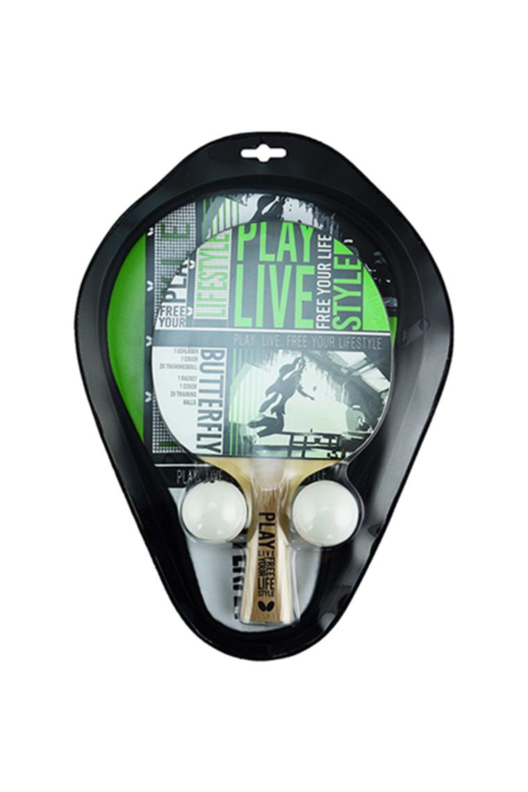 TT Free Your Style Masa Tenisi 1 Raket + Kılıf + 2 Top Set