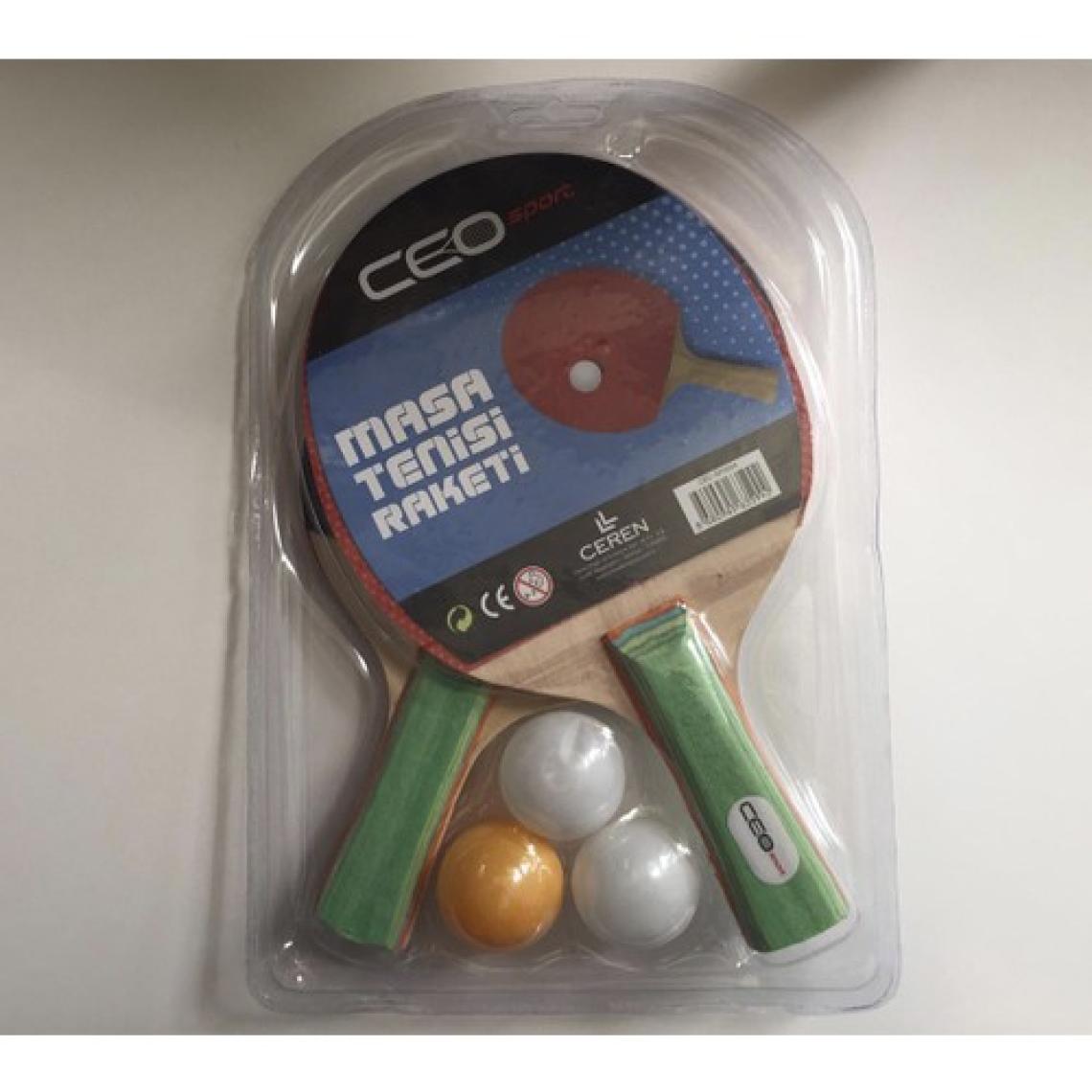 Ceo 2 Raket 3 Top Sport Masa Tenisi Seti SP0004