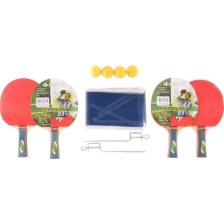 Delta Advance Masa Tenisi Seti - 4 Masa Tenisi Raketi + 4 Pinpon Topu + File & Demir