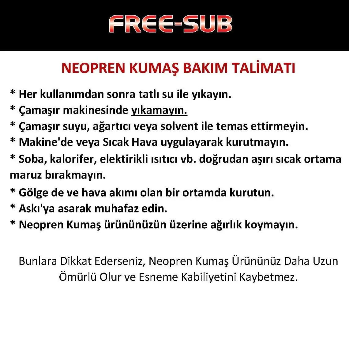 Free-Sub 3mm Typhoon Yüzme, Sörf ve Dalış Elbisesi Wetsuit