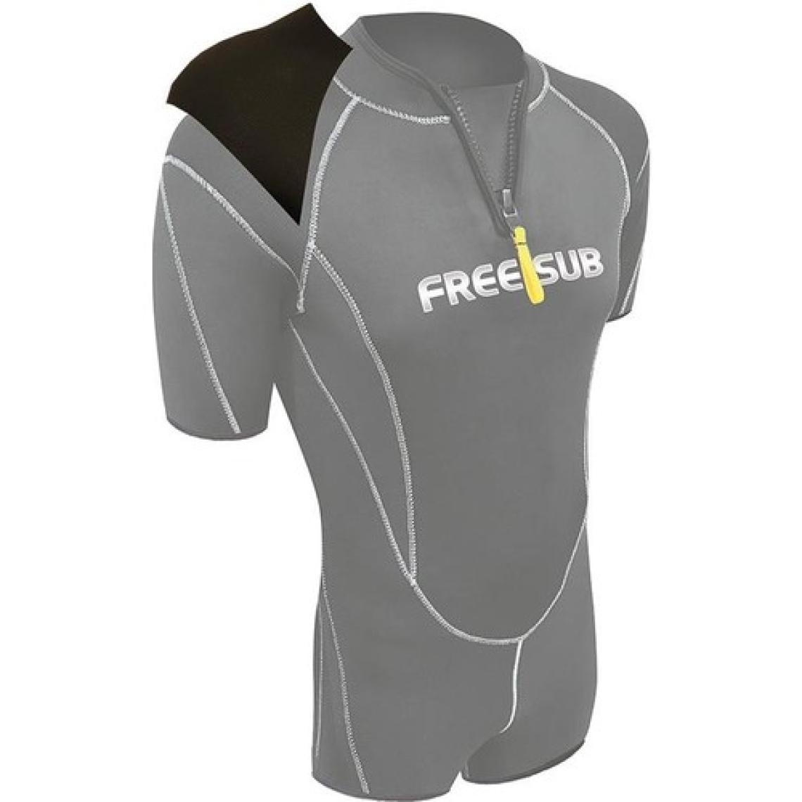 Free-Sub 3mm Typhoon Shorty Siyah Yüzme, Sörf, Scuba, Tüple Dalış Elbisesi