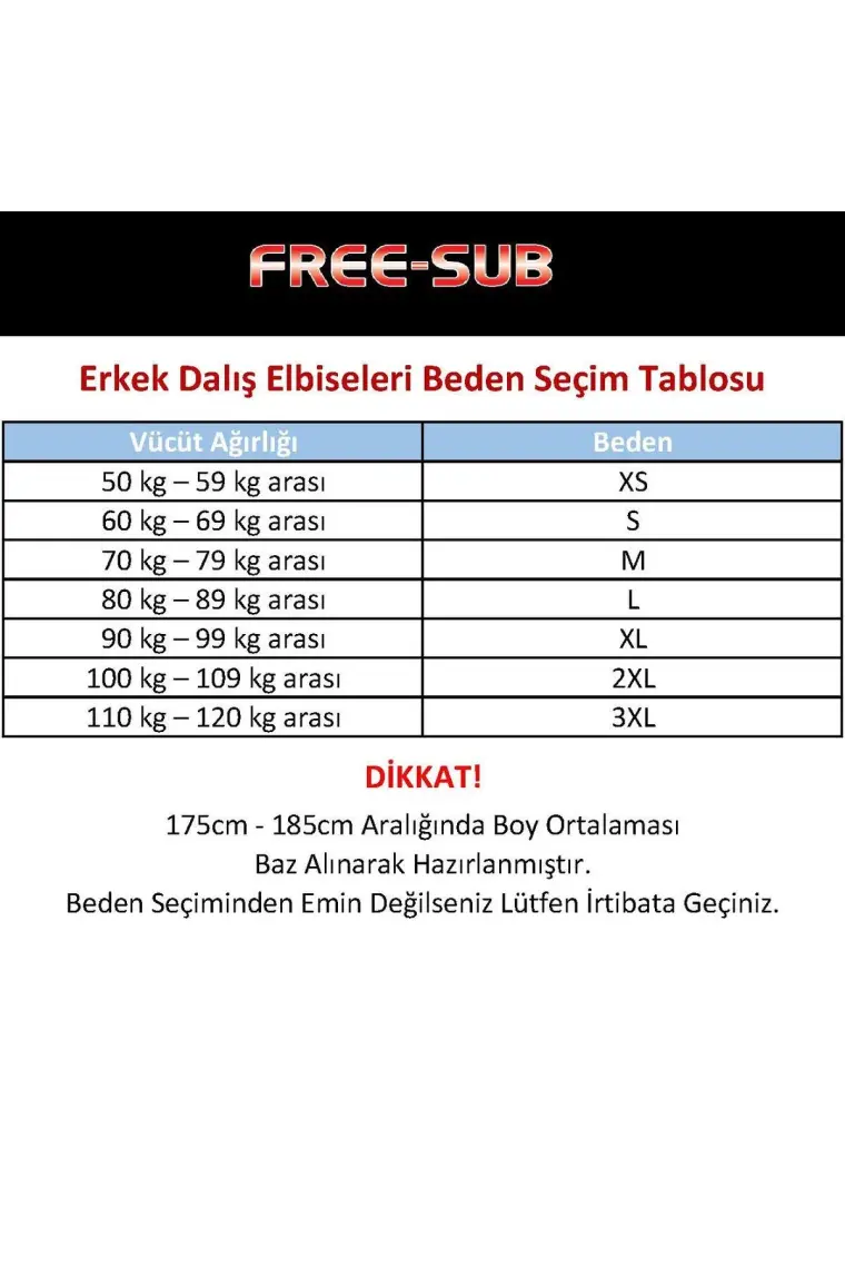 Free-Sub 3mm Expert Multy, Shorty (Kısa) Avcı Serbest Dalış Elbisesi