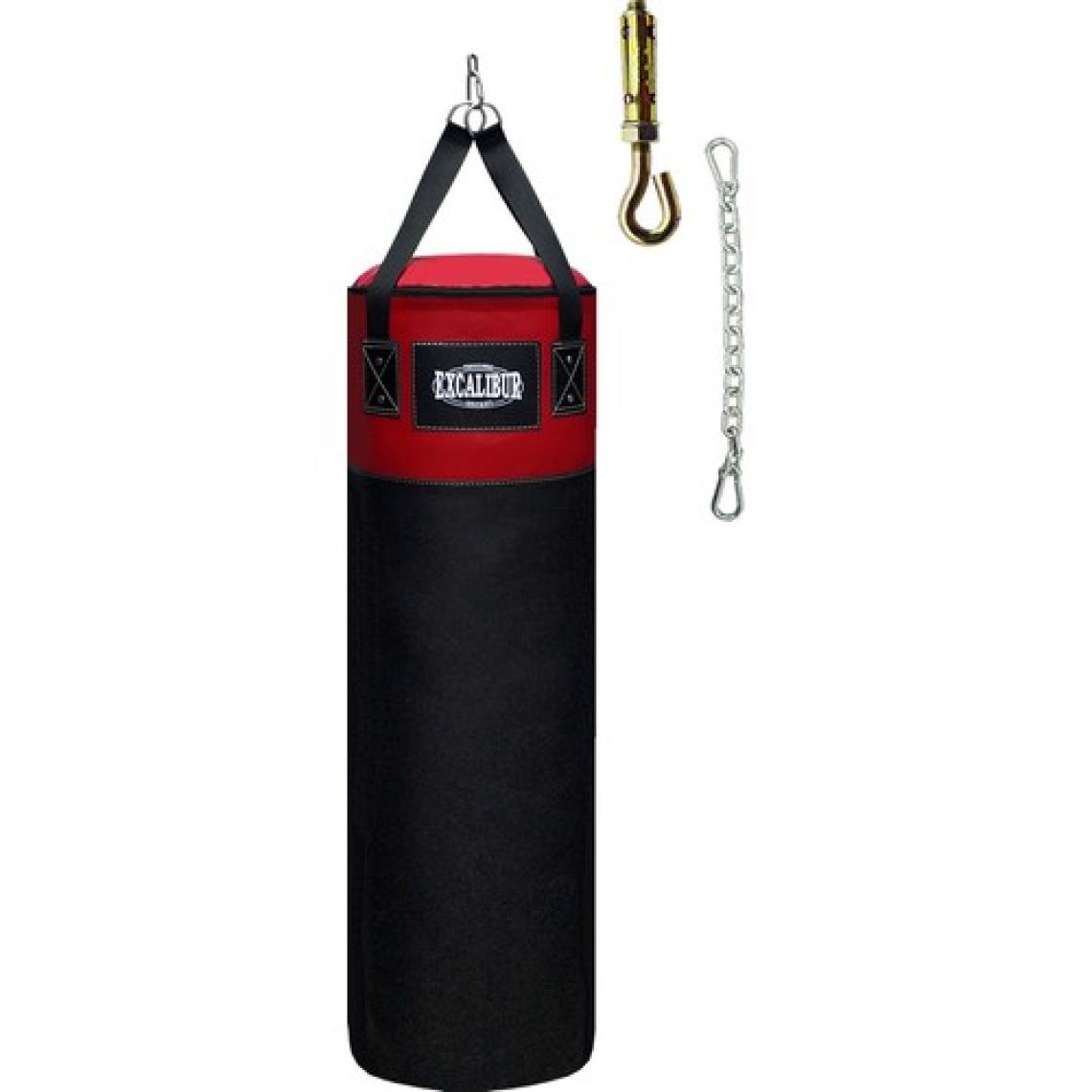 Excalibur Sunstar 135 x 35 Boks Kum Torbası Kırmızı Siyah