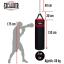 Excalibur Sunstar 135 x 35 Boks Kum Torbası Kırmızı Siyah