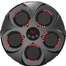 Bluetoothlu Boks Eğitim Tahtası - Akıllı Boks Egzersiz Aleti - Müzikli Boks Makinesi
