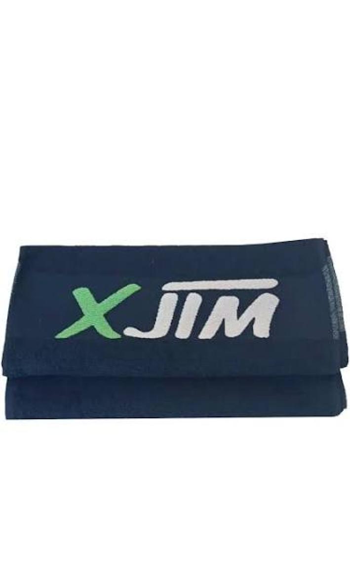 Xjım Siyah Spor Antrenman Havlusu %100 Pamuk -2 Adet 30X90