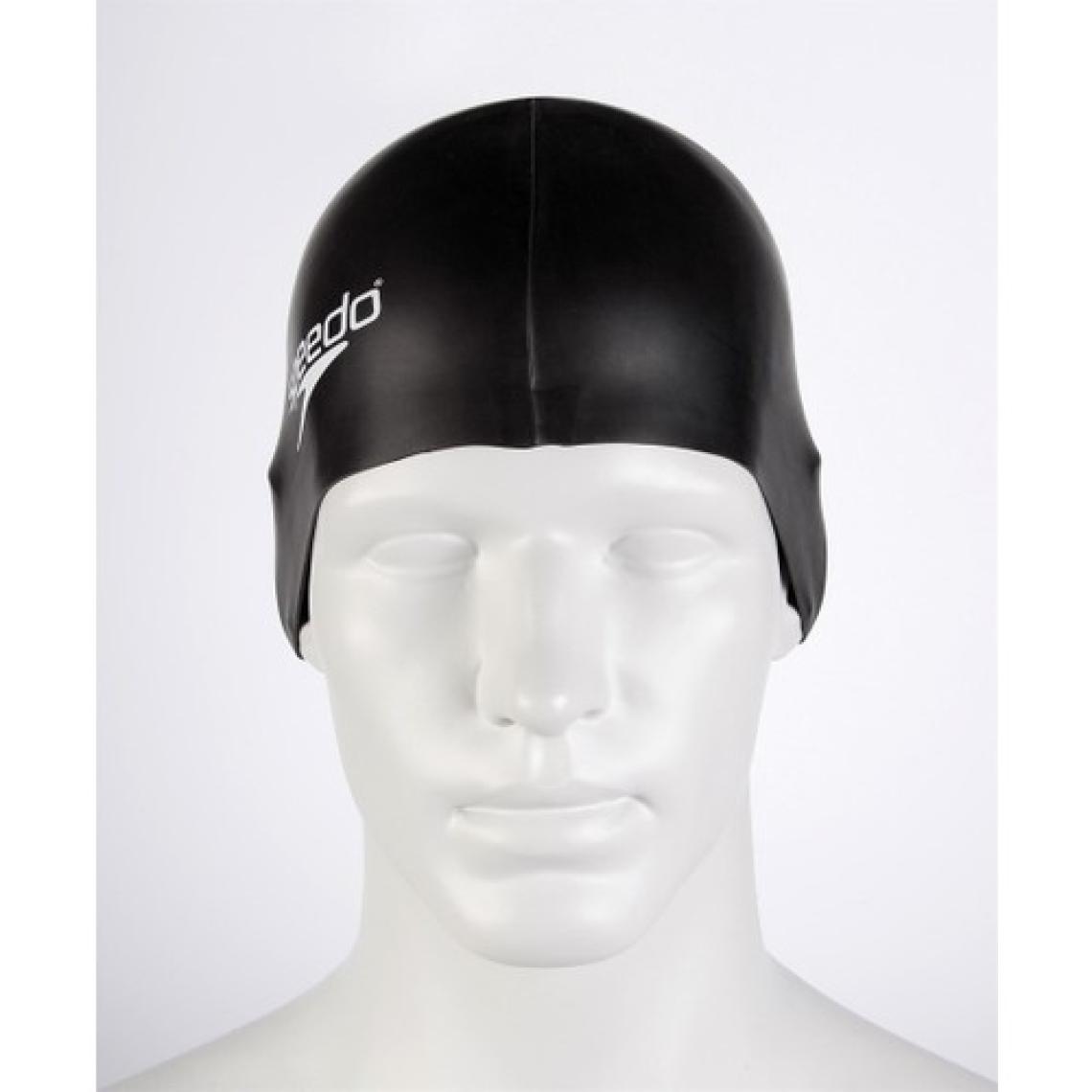 Speedo  Plaın Flat Sılıcone Black Black Unısex Bone 8-709910001