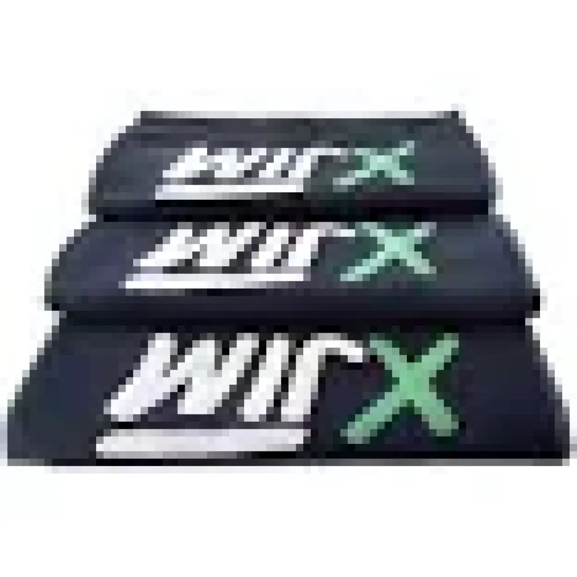 Xjim Siyah Spor Antrenman  Havlusu %100 Pamuk -3'lü Paket 30X90