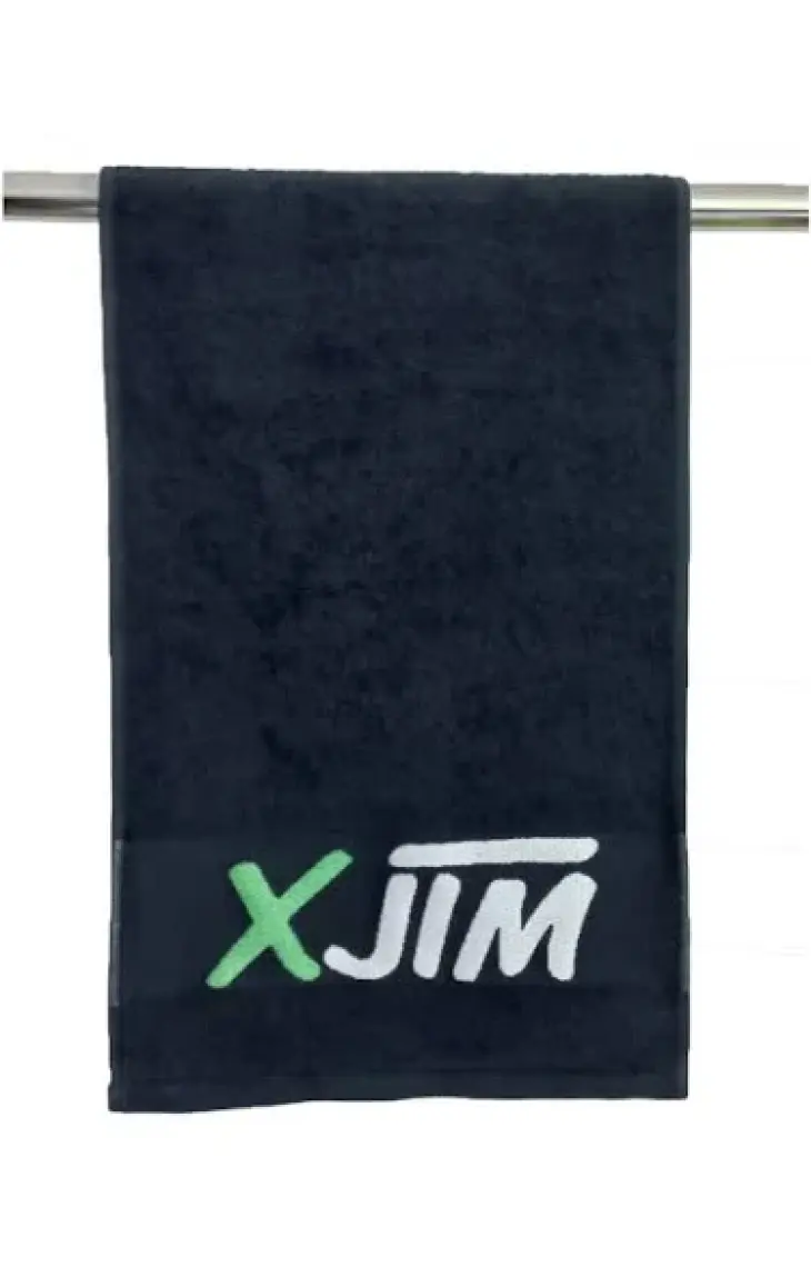 Xjım Siyah Spor Antrenman Havlusu --- 30X90