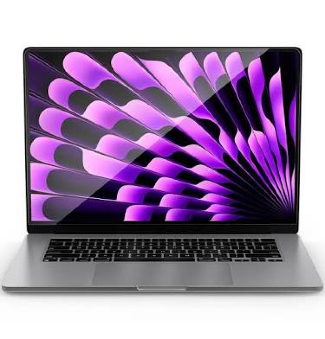 Spigen MacBook Air 15" M4 (2025) / M3 (2024) / M2 (2023) Cam Ekran Koruyucu GLAS.tR Slim HD - AGL06950