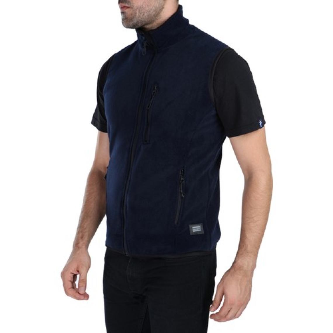 Ghassy Co. Erkek Çok Cepli Outdoor Polar Yelek