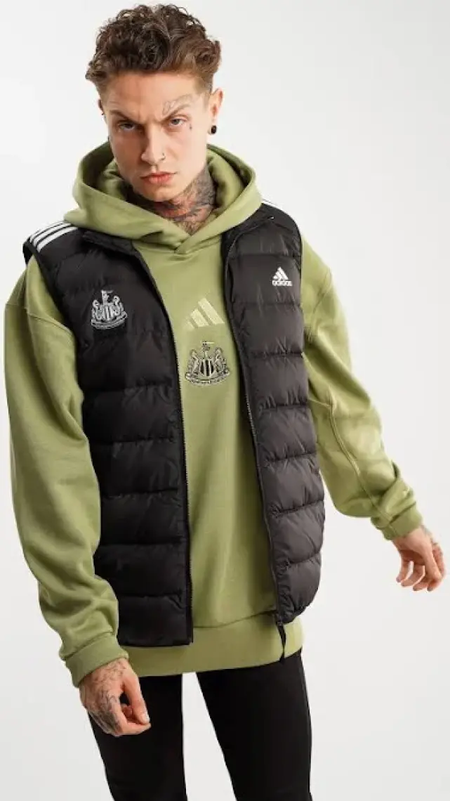 Adidas Sportswear HZ5728 Essentials 3-Stripes Light Down Vest