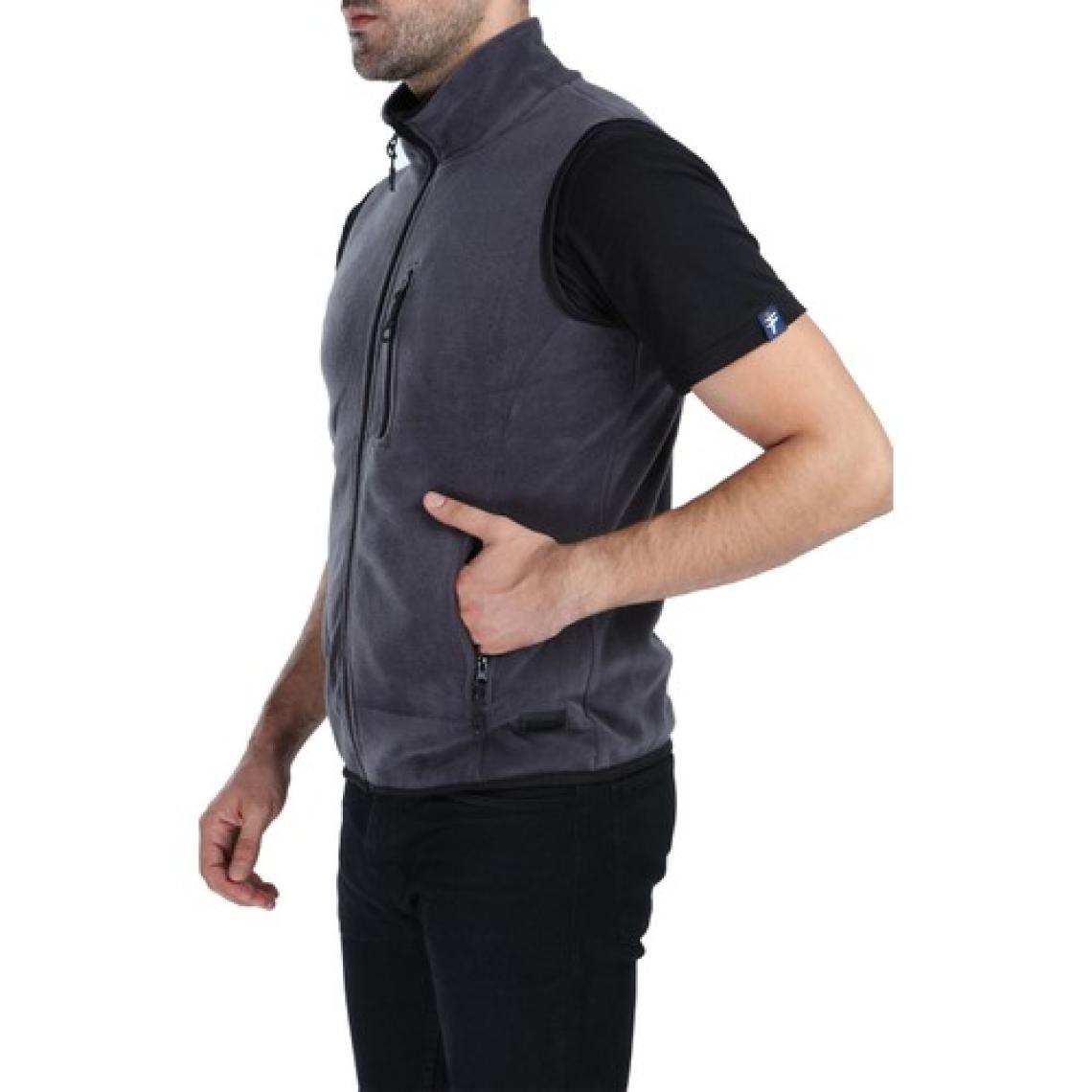 Ghassy Co. Erkek Çok Cepli Outdoor Polar Yelek