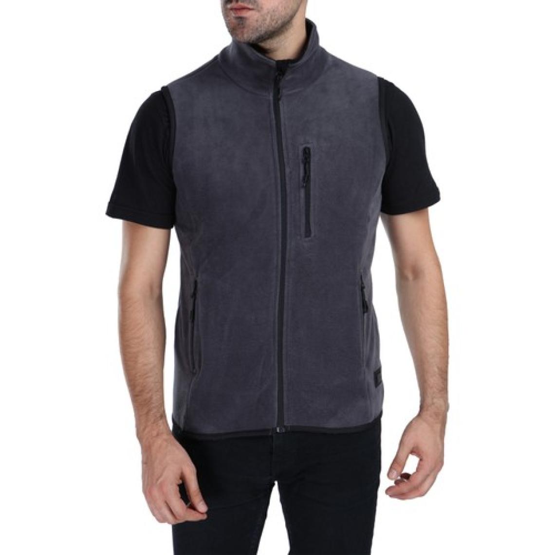 Ghassy Co. Erkek Çok Cepli Outdoor Polar Yelek