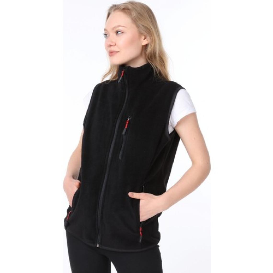 Ghassy Co. Kadın Polar Çok Cepli Trekking Spor Yelek