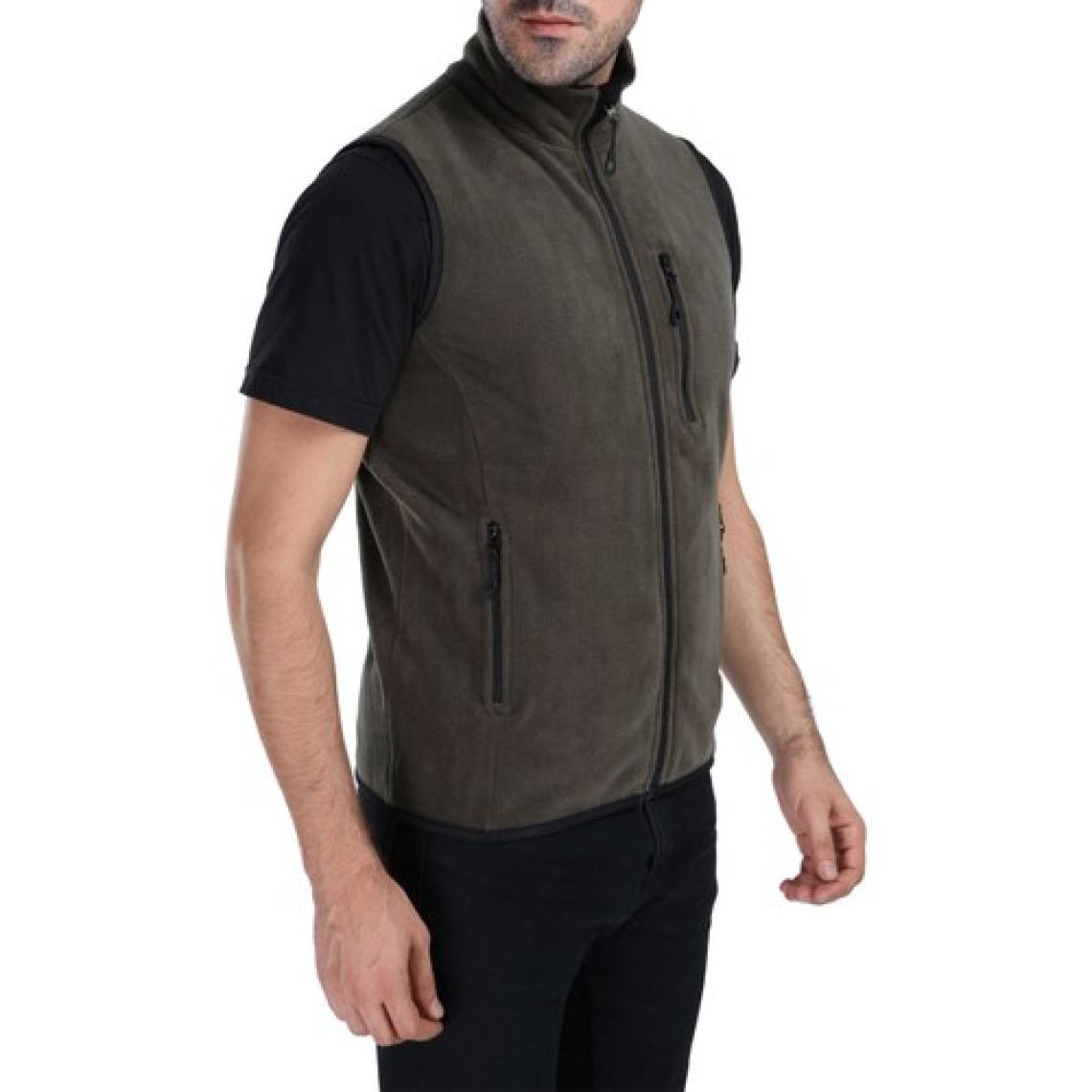 Ghassy Co. Erkek Çok Cepli Outdoor Polar Yelek