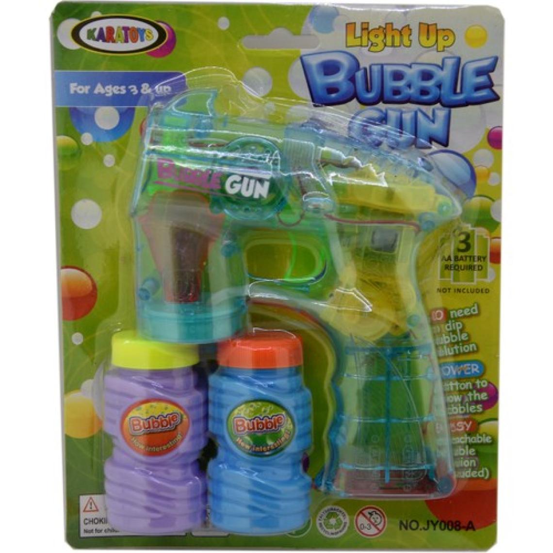 Kara Toys Köpük Baloncuk Tabancası Sesli Işıklı Balon Yapan Oyuncak Tabanca