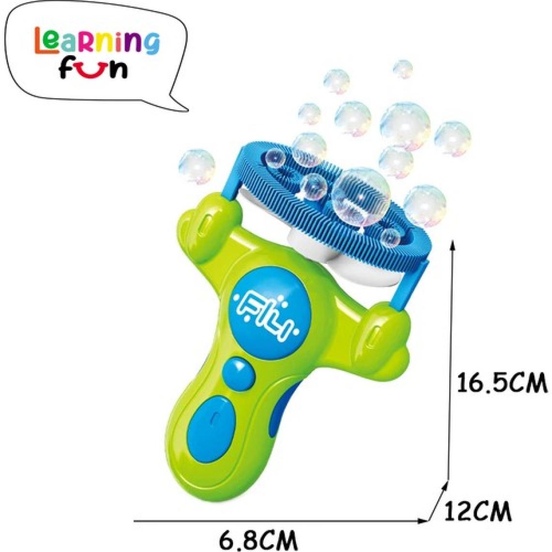 Learning Fun Bubble In Bubble Otomatik Baloncuk Tabancası Köpük Makinesi Yumuşak Pervaneli