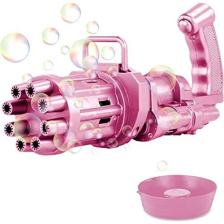 Pilli Köpük Tabancası Bubble Machine – Pembe