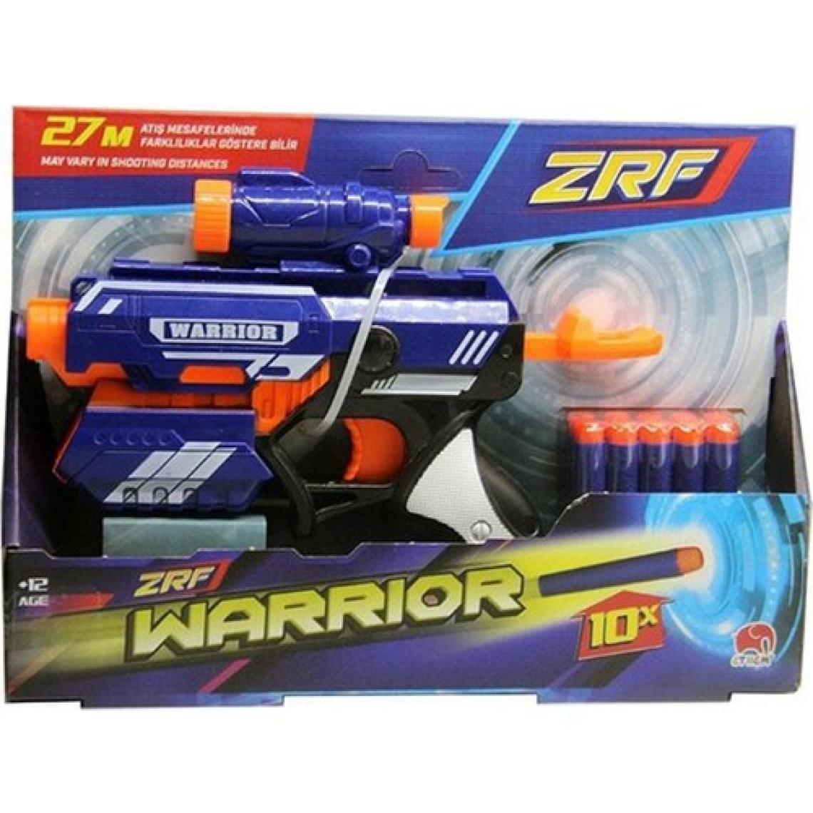 Ethem Warrior Sünger Mermi Atan Tabanca 27 Metre Atış 10 Mermili Nerf