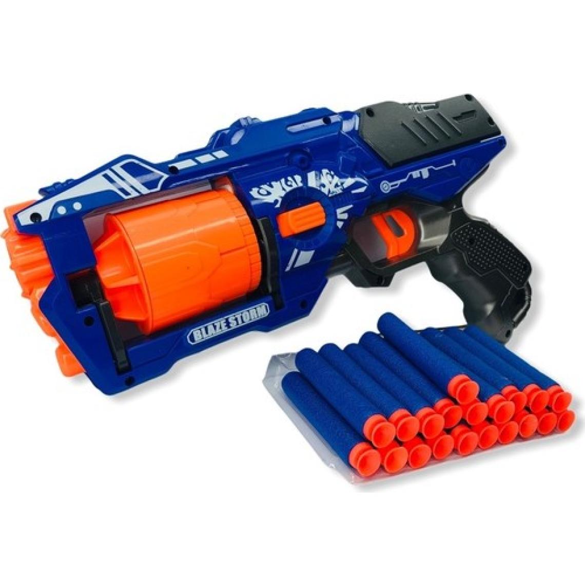 Medska Nerf Tabanca Blaze Storm Sünger Atan Tabanca 20 Adet Soft Mermi